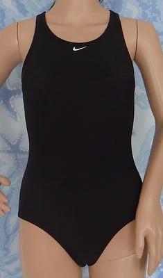 NWOT NIKE black,blue/pink/red or purple racer back 1pc swimsuit, size girl 8-16 - Image 1 of 2