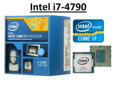Intel Core i7-4790 SR1QF ''Haswell'' 4 Core, LGA1150, Clock 3.6 - 4.0 GHz CPU - Image 1 of 2