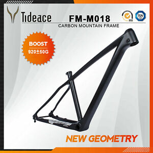 27.5er BOOST 148mm 142mm or 135mm Full Carbon Fiber MTB Bike Disc Brake Frame UD