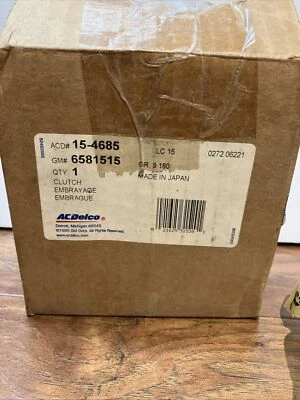 A/C Compressor Clutch ACDelco GM Original Equipment 15-4685 6581515 Open Box NOS - Image 1 of 4