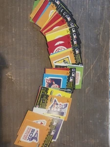 50 Plus Karten Lot 1980 Fleer World Series All Star Cartoons Top Zustand. - Bild 1 von 7
