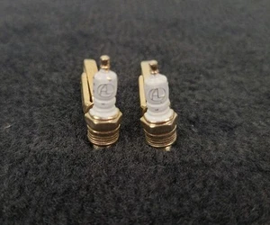 Vintage Gold Tone Hickok Sparkplug Cufflinks Set - Picture 1 of 7