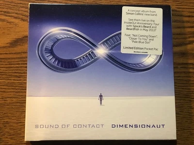SOUND OF CONTACT Dimensionaut Simon Collins Limited Edition Pocket Pac CD RARE Foto 1 de 2