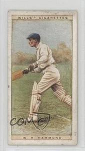 1928 Wills Cricketers Walter Hammond WR Hammond #18 - Picture 1 of 3