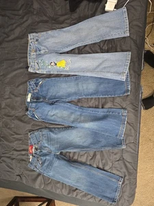 Girls Jeans Lot Size 6-8 – Disney Snow White, Arizona Jeans, Old Navy – Kids... - Picture 1 of 10