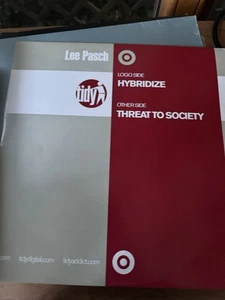 Tidy Trax - Lee Pasch - Hybridize - Threat To Society - 12 Inch Vinyl - Picture 1 of 1