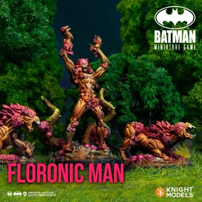 Batman Miniature Game - Floronic Man by Knight Models NEW DC - Image 1 of 2