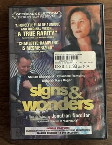 SIGNS & WONDERS-Charlotte Rampling' DVD - Imagen 1 de 3