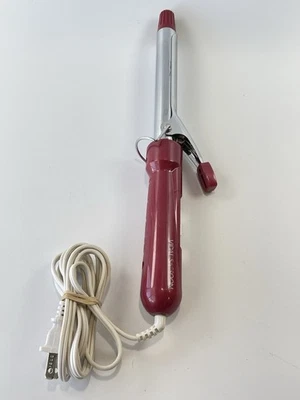 Modelador de cabelo Vidal Sassoon ferro ondulado marrom modelo VS 101 ~Vintage década de 1990~ - Imagem 1 de 4