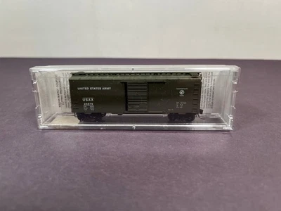 Micro Trains N Scale Standard Box Car UNITED STATES ARMY 20456 USAX 2479 - Image 1 of 4
