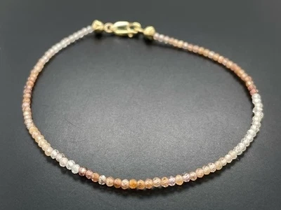 ARMBAND 375/- GELBGOLD MIT ZIRKON  FACETTENREICH  SCHMUCKJAGD - Bild 1 von 4