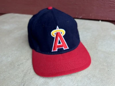 Vintage 1980’s California Angels Sports Specialties Hat  Wool Fitted Pro 7 5/8 - Image 1 of 4