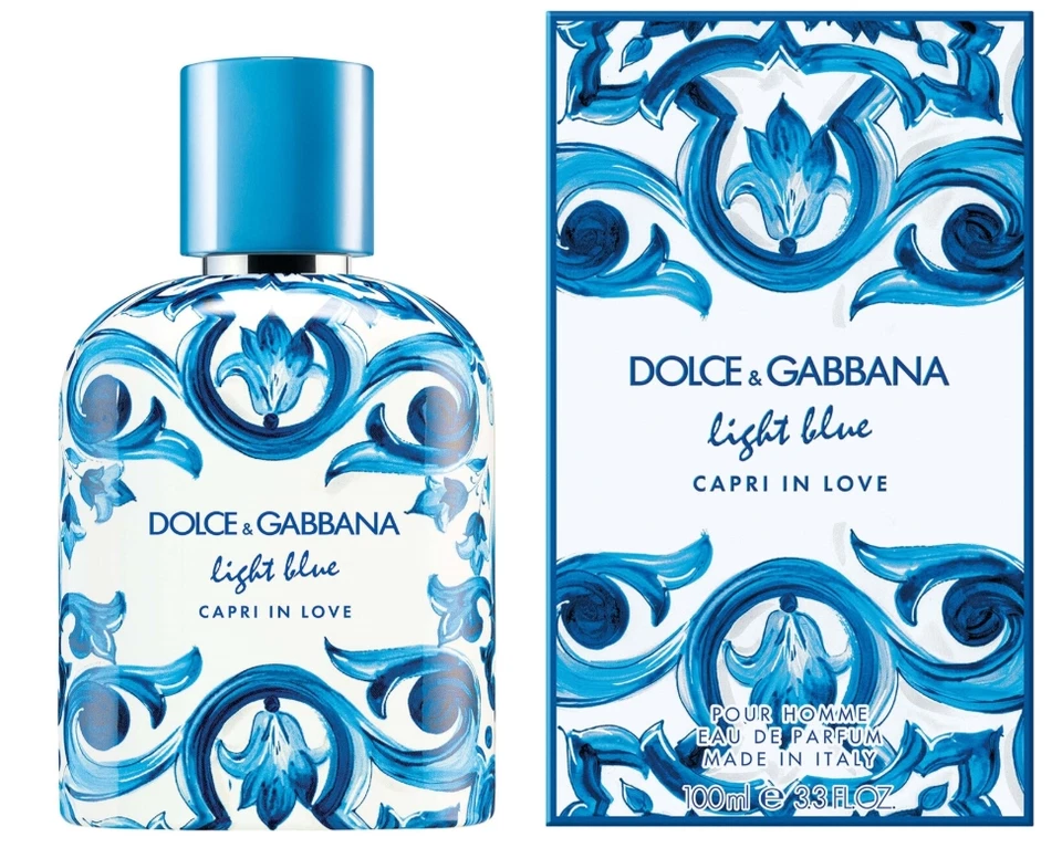 DOLCE&GABBANA Dolce & Gabbana - Light Blue Capri in Love EDP Spray 100 ml NEU OVP in Folie HIM