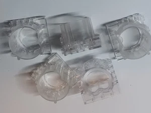 Z-1 Lego Trans-Clear Pneumatic Aero Tube Joiner 30585b 7690 7691 Mars Mission - Bild 1 von 5