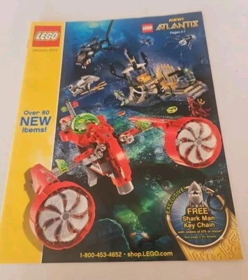 2010 January, LEGO Catalog, "New Atlantis" Over 80 New Items  - Image 1 of 3