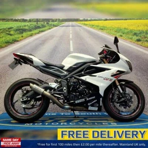 Triumph Daytona 675, 2018 - 20,280 Miles, All Books/Keys, Racefit, Quickshifter - Picture 1 of 20