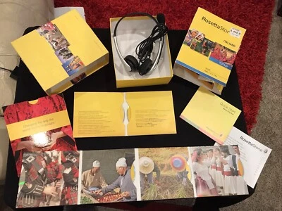 Rosetta Stone Versión Italiana 4 TOTALe Italiano con Auriculares Todo lo que Necesitas Foto 1 de 4