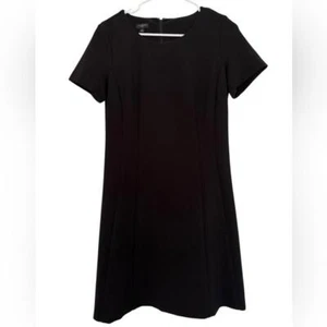 TALBOTS Vestito Nero Donna 6P 6 Petite - Foto 1 di 6