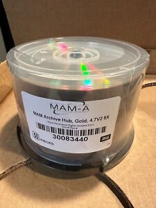 MAM-A GOLD DVD+R sealed 50 pack