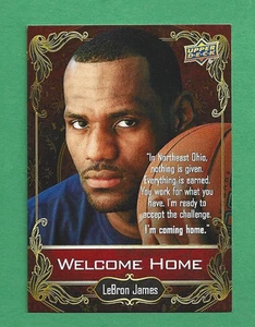 2014 Upper Deck National Convention Welcome Home LeBRON JAMES Cavaliers promo - Picture 1 of 2