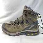 Salomon Quest 4D GTX Men's Hiking Boots Goretex Waterproof Lace Up Size 10.5M