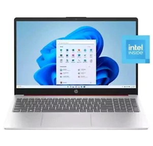 HP 15-fd0000 15-fd0322nr 15.6" Laptop HD Intel N-Series N200 4 GB 128 GB Flash - Picture 1 of 16