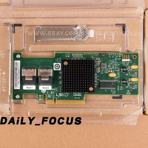 LSI 6Gbps SAS HBA 9200-8i IT Mode For ZFS FreeNAS unRAID SATA - Picture 1 of 4