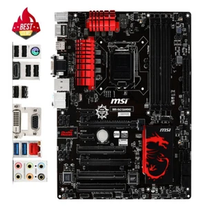 Intel MSI B85-G43 GAMING DDR3 LGA 1150 32GB DVI VGA HDMI Placa base PC usada NUEVO - Imagen 1 de 11