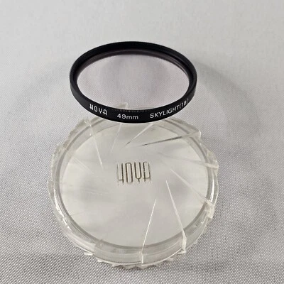 Hoya 49mm HMC Skylight 1B Filter For Canon Nikon Sigma Sony Pentax Tamron Lens - Image 1 of 4