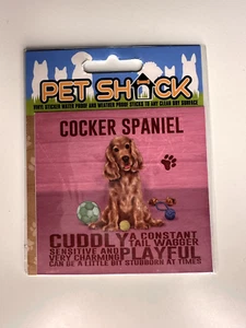 PET SHACK - "COCKER SPANIEL" - VINYL STICKER - DOG/PUPPY – SAME DAY UK POSTAGE - Picture 1 of 2