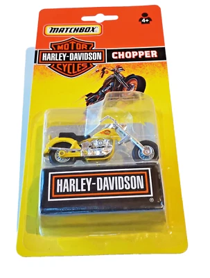 ✅  Matchbox Motorcycles * HARLEY-DAVIDSON CHOPPER 1200 von 1992 in OVP * MOC - Bild 1 von 4
