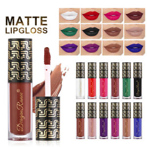 Women Velvet Matte Lip Gloss Makeup Waterproof Long Lasting Lipstick 12 Colors🔥