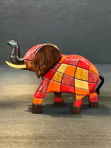 Elefant Puzzle Skulptur - Bild 1 von 4