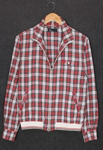 FRED PERRY Übergangsjacke Herren Größe S Bomber Flanell Hemd Style Tartan kar... - Bild 1 von 9