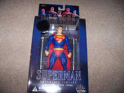 Figura de acción DC Direct Justice League SUPERMAN variante exclusiva serie 1 Foto 1 de 4
