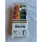 Vintage Multi-purpose Strap Cotton Weave Rainbow Pattern- 6' length