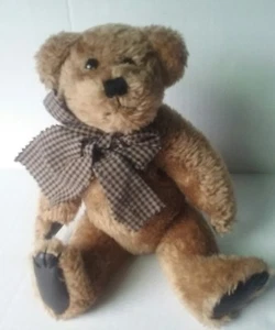 Oso articulado de peluche Boyds Bears JB Bean Barnaby 10" - Imagen 1 de 4