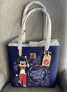 Disney Parks Dooney & Bourke Main Street Electrical Parade Mickey Tote Bag 2022 - Picture 1 of 7