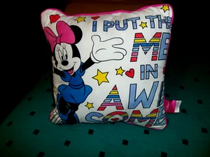Disney Minnie Mouse Pink Throw Pillow - Picture 1 of 6