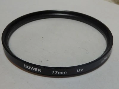 Bower 77mm UV Lens Glass Protector Safety Filter Guard Genuine Original Japan - Image 1 of 2