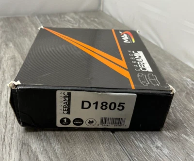 Pastillas de freno de disco de cerámica de carbono Max Advanced Brakes D1805 aptas para Toyota, Lexus Foto 1 de 4