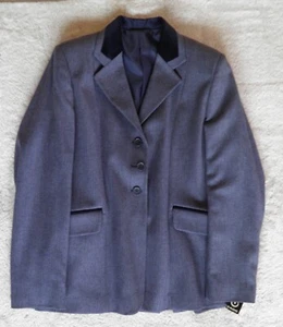 Chaqueta Tagg Ross Spirit Tweed Show para damas - Azul marino a cuadros espiga - 38" - Imagen 1 de 3
