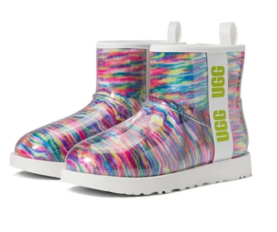 UGG Classic Clear Mini Boots Waterproof Womens Size 5 Pixels - Image 1 of 4