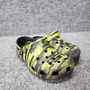 Crocs Toddler Kids Classic Clog - Green Multi Digi Camo camoflauge US C13 - Picture 1 of 11