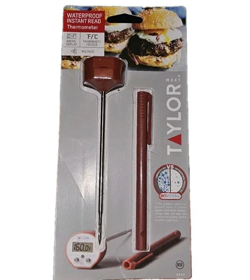 Taylor 9842 Digital Instant Read Thermometer - Waterproof, Fast & Accurate NEW - Image 1 of 2
