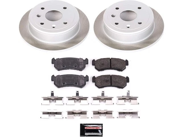 Kit de pastillas de freno trasero y rotor para Suzuki Reno MV981GY 2005-2006 Foto 1 de 1