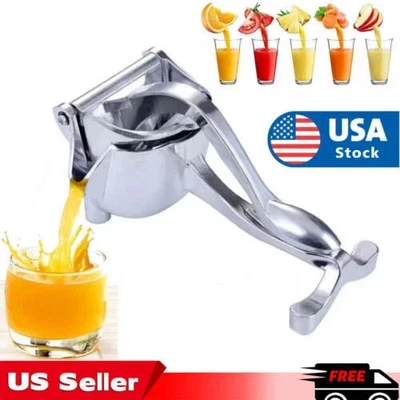 Heavy Duty Manual Fruit Juicer Premium Extractor Hand Press Lemon Squeezer z - Image 1 of 4