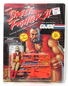 Nuevo sellado Hasbro Street Fighter II GI Joe Zangief 1993 Russian Bear Wrestler - Imagen 1 de 7