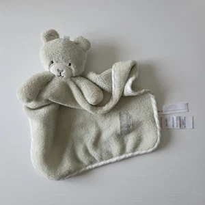 Baby Baby Light Green Bear Lovey Plush Comforter Baby Security Blanket Toy - Picture 1 of 3