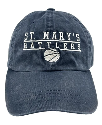 GORRA DE BALONCESTO ST MARY'S UNIVERSITY RATTLERS para adultos azul marino - OSFM - ajustable Foto 1 de 4